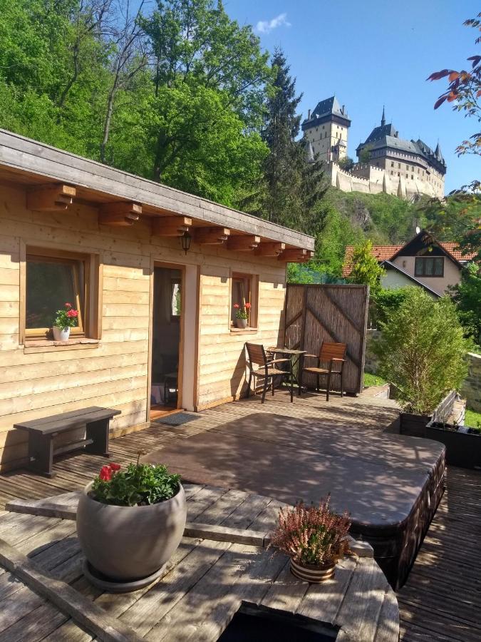 Stodola-Soukromy Apartman Pro Dva S Venkovni Virivkou Karlštejn Extérieur photo